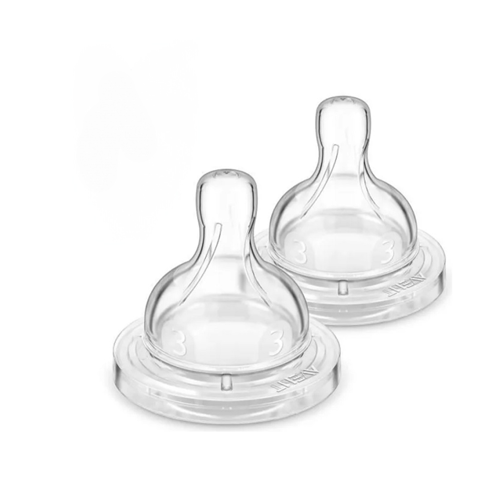 Bico de Mamadeira Classic N3 Philips AVENT 2 Unidades