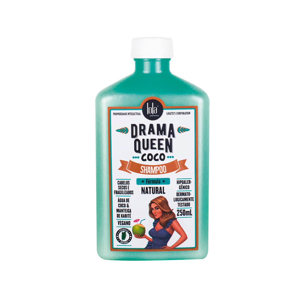 Kit Lola From Rio Drama Queen Coco Shampoo 250ml + Condicionador 250ml