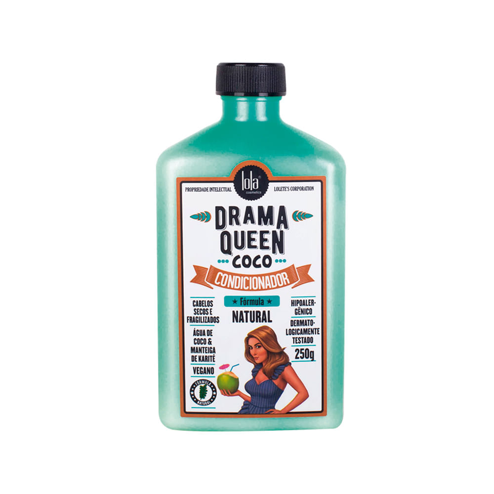 Kit Lola From Rio Drama Queen Coco Shampoo 250ml + Condicionador 250ml