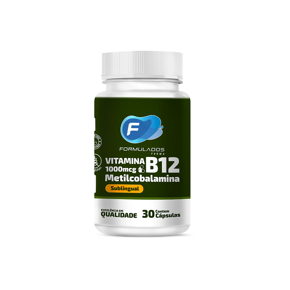 Metilcobalamina 1000mcg 30 Cápsulas