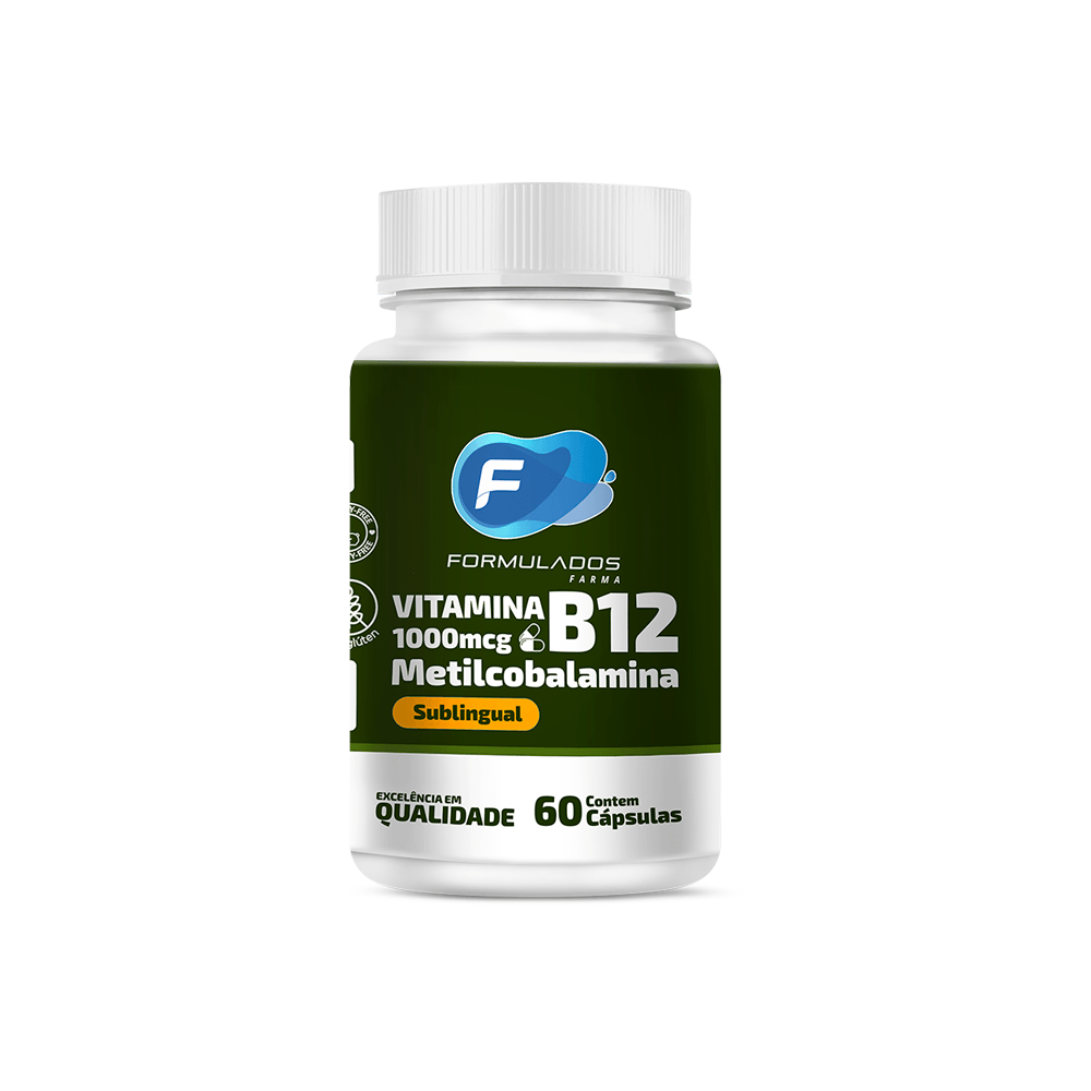Metilcobalamina 1000mcg sublingual 60 cápsulas