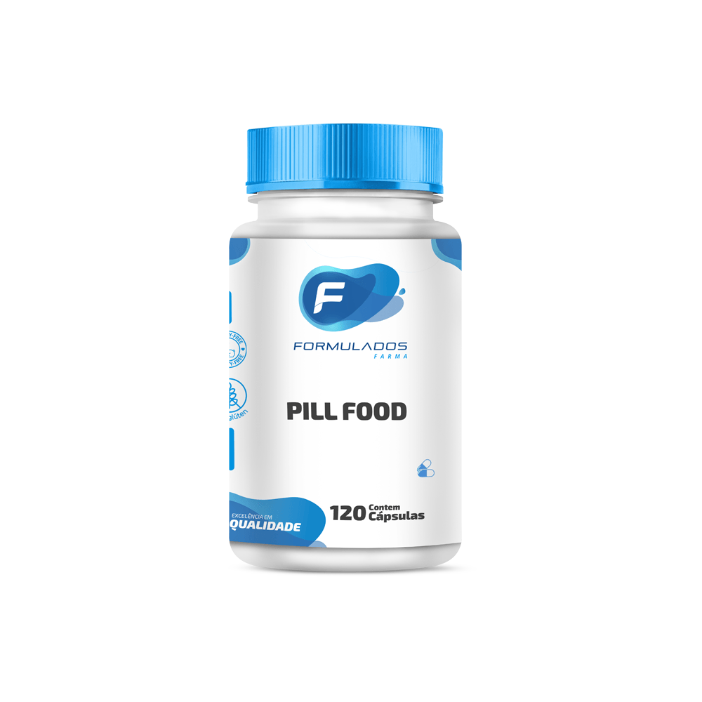 Pill food com 120 cápsulas