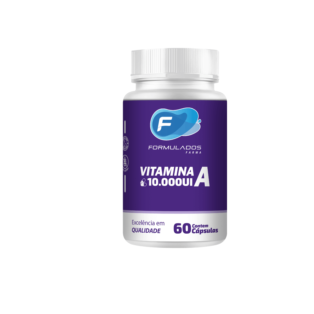 Vitamina A 10.000ui  60 Cápsulas