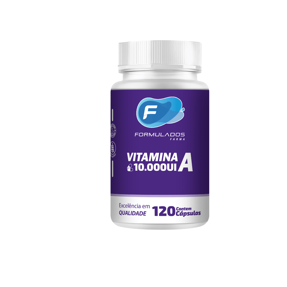 Vitamina A 10.000ui 120 Cápsulas