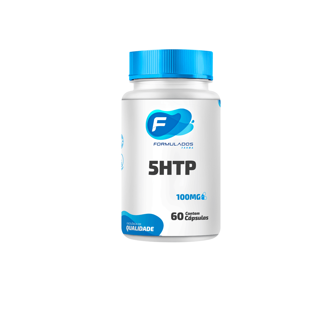 5 Htp 100mg Com 60 Cápsulas