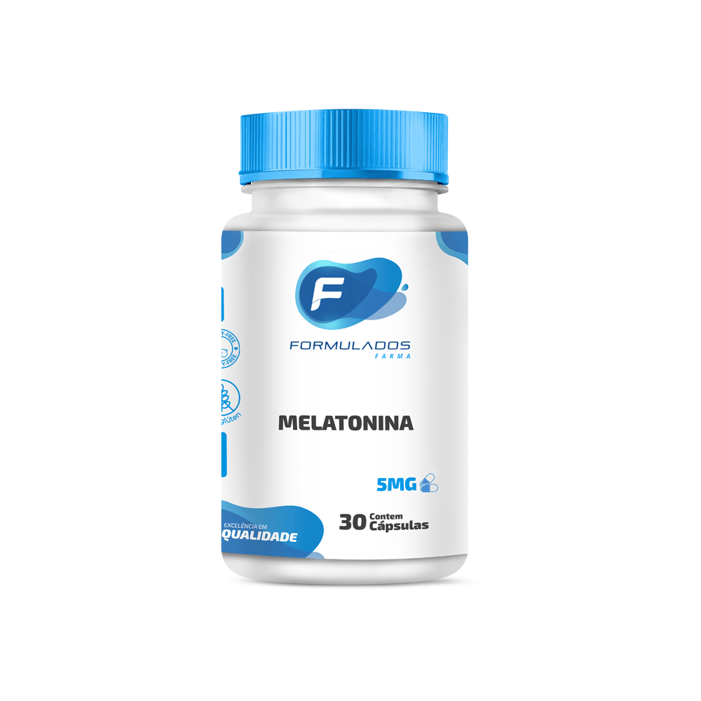 Melatonina 5mg com 30 cápsulas