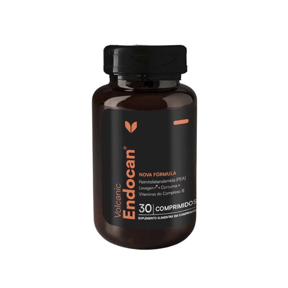 PEA Levagen Cúrcuma e Vitaminas do Complexo B com 30 comprimidos - ENDOCAN