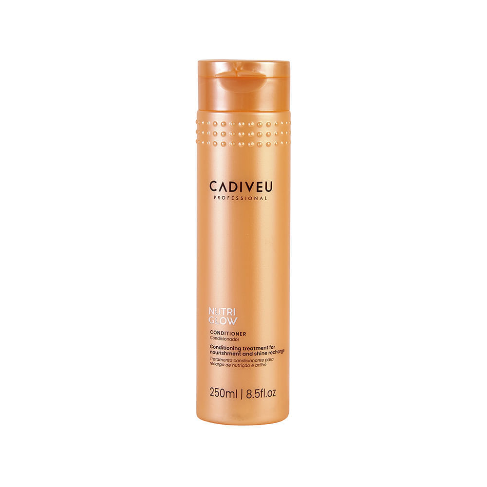 Kit Cadiveu Nutri Glow Shampoo 250 ml +  Condicionador 250 ml + Máscara de Nutrição 200 ml