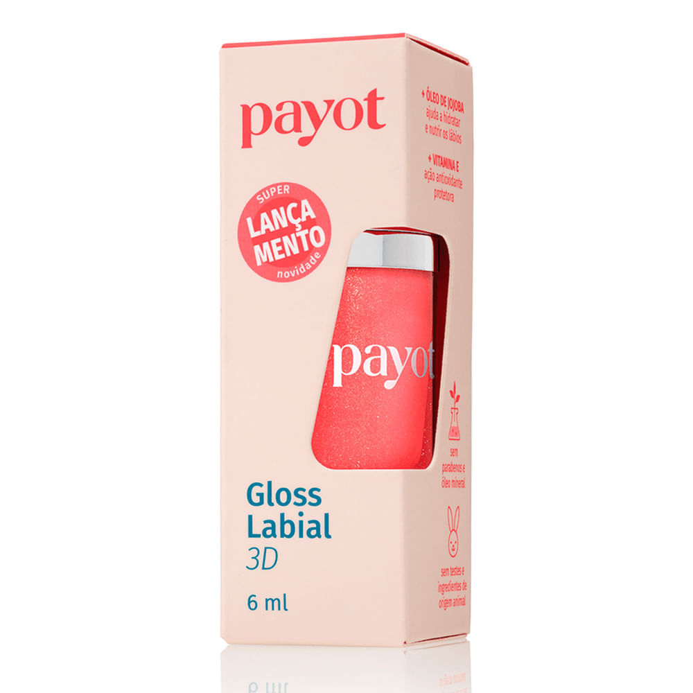 Payot Goiaba 30 - Gloss Labial 3D Goiaba