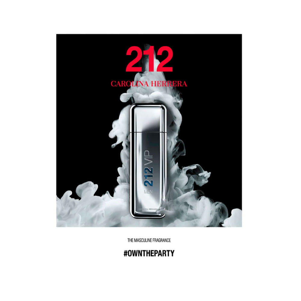 Carolina Herrera 212 VIP Men Eau De Toilette Perfume Masculino 200Ml