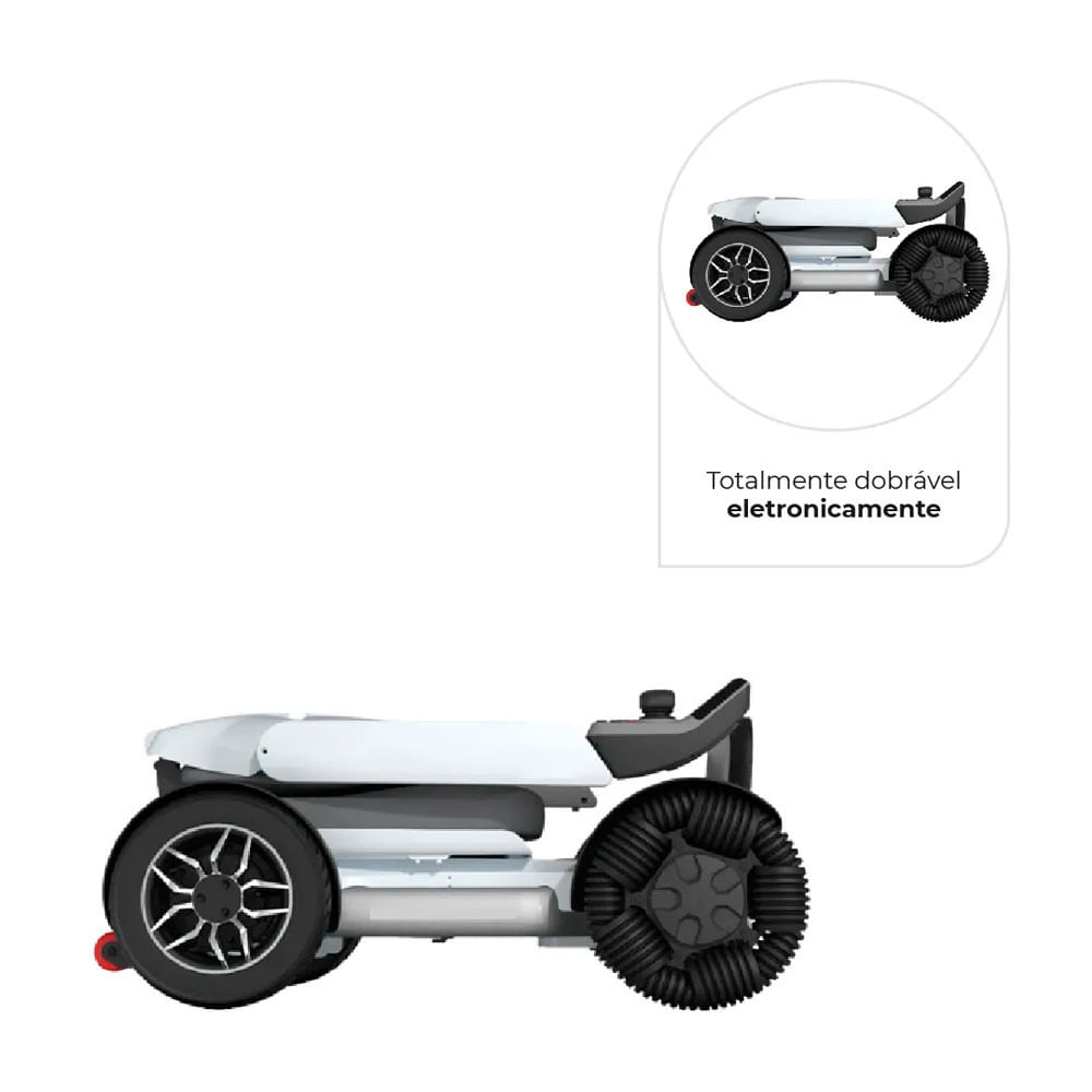 Cadeira Motorizada Dobrável até 120 Kg Spacemed Dellamed