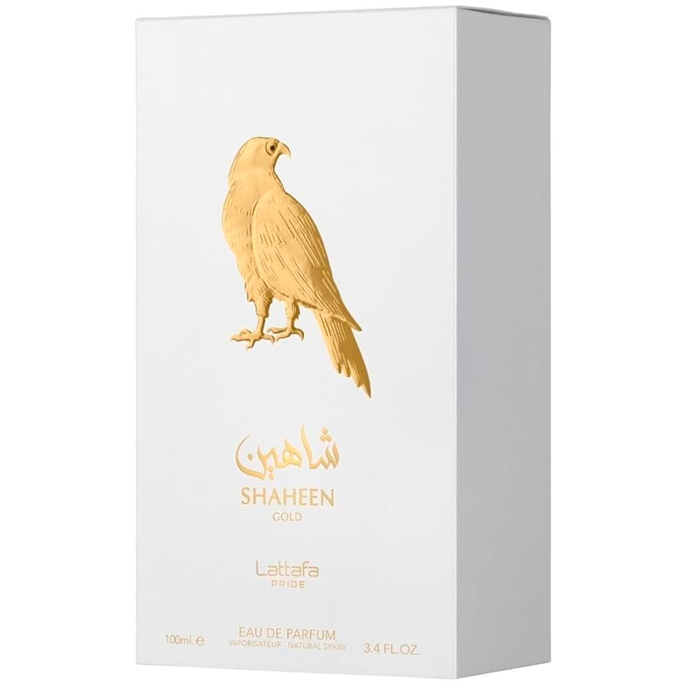 Perfume Árabe Unissex Shaheen Gold Lattafa Eau de Parfum 100ml