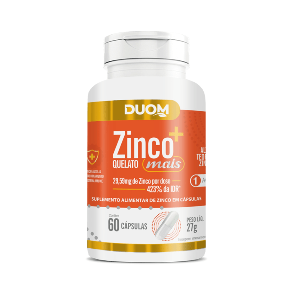 Zinco Quelato Mais 423 Da Idr Super Concentrado 60 Cápsulas