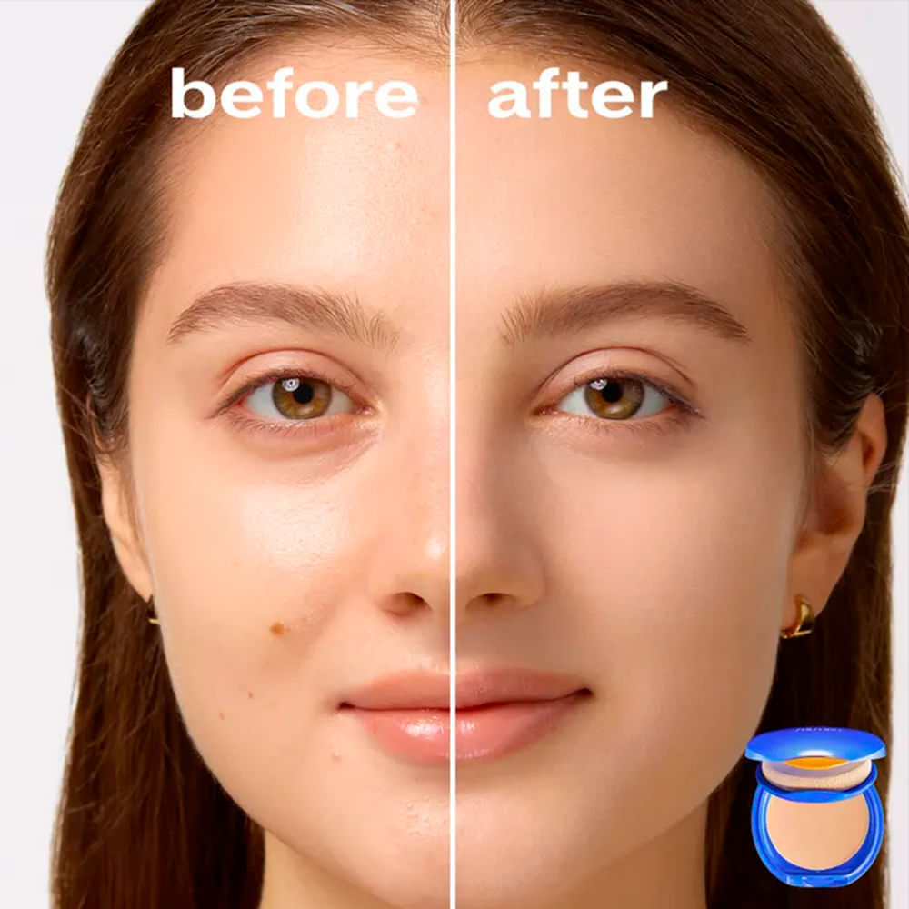 Pó Compacto com Proteção Solar Shiseido SB UV Protective Compact Foundation Ivory Fair 10g Refil