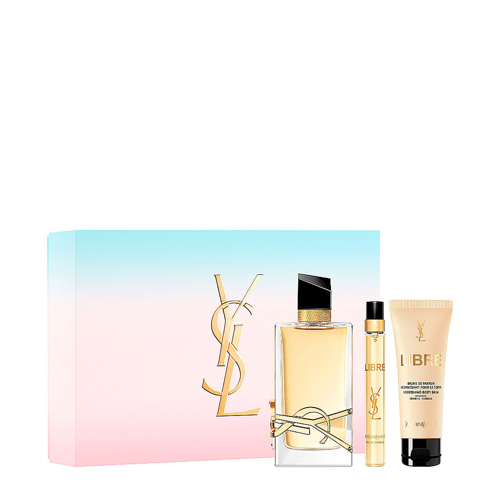Kit Ysl Libre Eau De Parfum 90ml + 10ml + Body Lotion 50ml