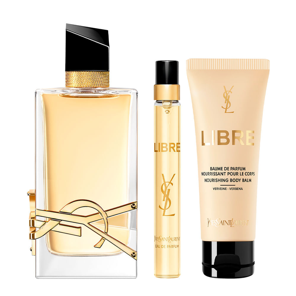 Kit Ysl Libre Eau de Parfum 90ml + 10ml + Body Lotion 50ml