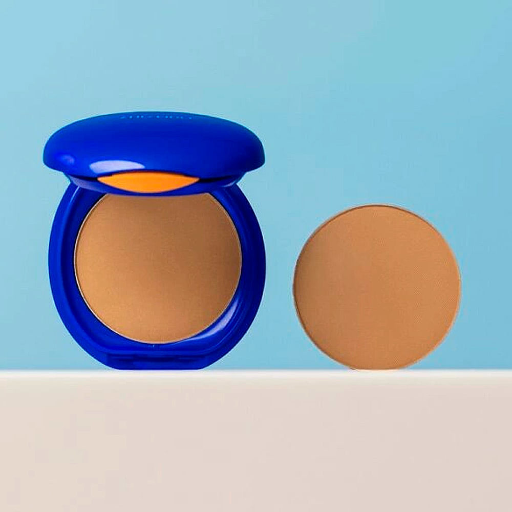 Pó Compacto com Proteção Solar Shiseido Sb Uv Protective Compact Foundation 10g Refil Dark Beige