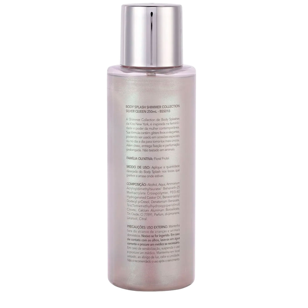 Body Splash Kiss New York Silver Queen 250ml