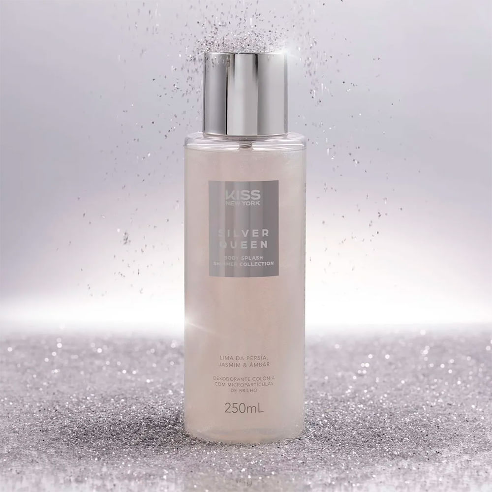 Body Splash Kiss New York Silver Queen 250ml