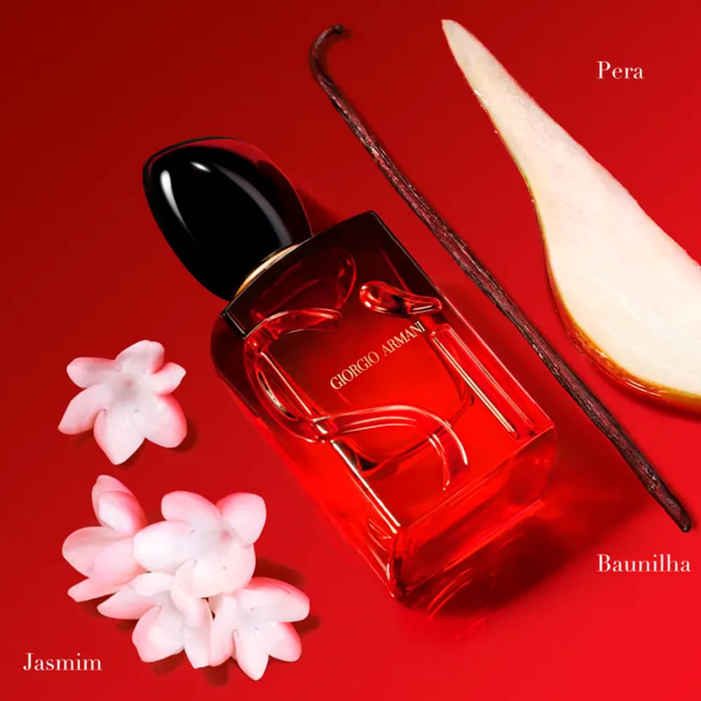 Perfume Feminino Giorgio Armani Sí Passione Eau de Parfum Intense Refilável 100ml