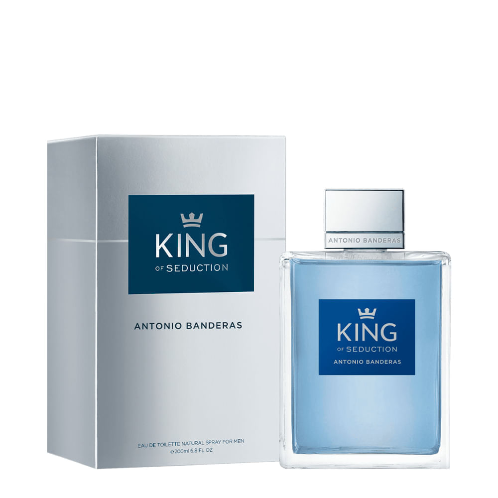 Perfume Madculino Banderas Kingof Seduction Eau de Toilette 200ml