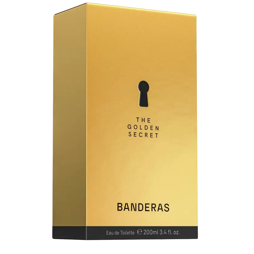 Perfume Masculino Banderas The Golden Secret Eau de Toilette  200ml