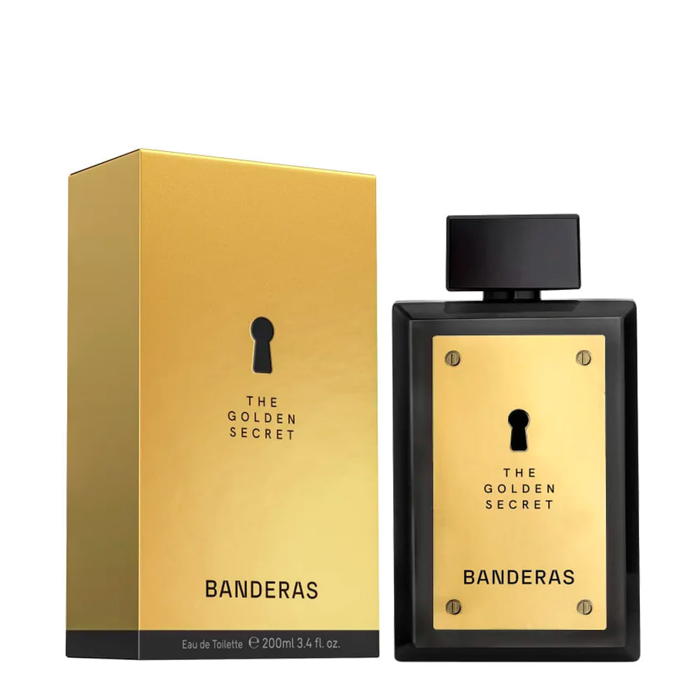 Perfume Masculino Banderas The Golden Secret Eau de Toilette  200ml