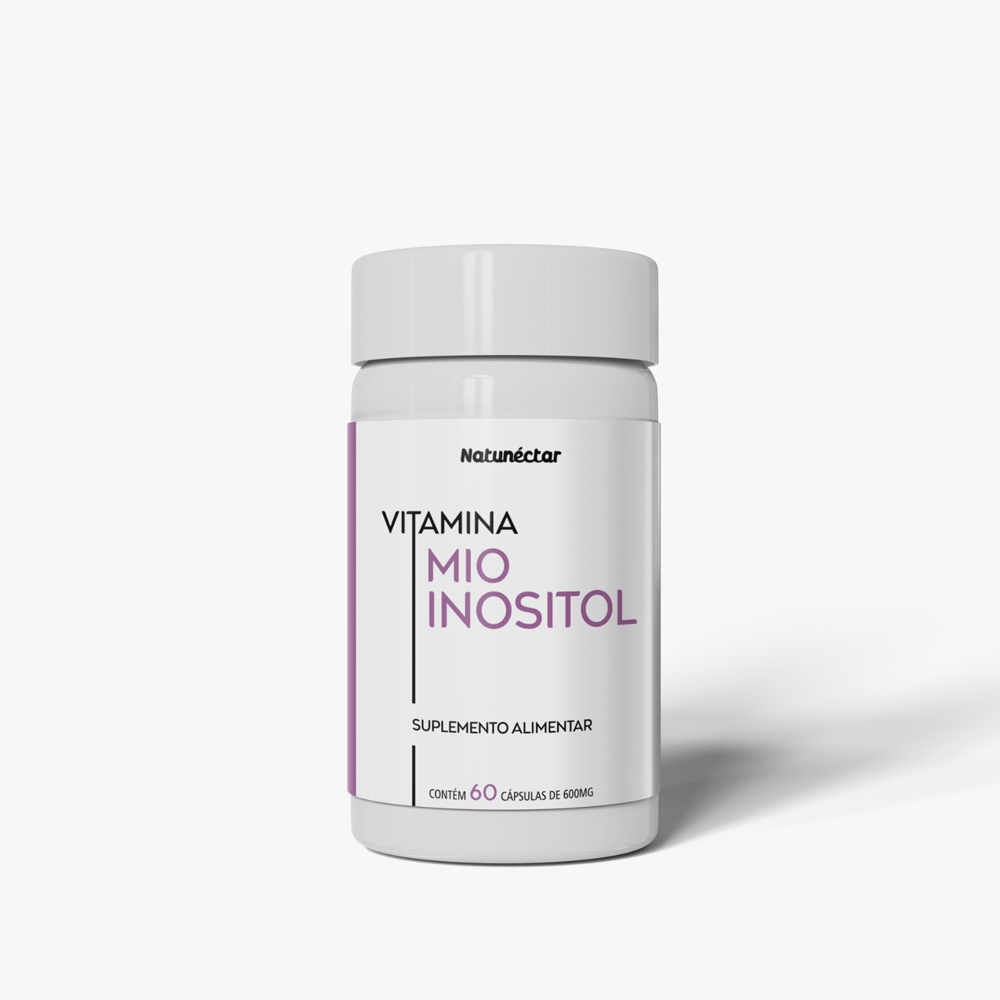 Inositol 100% Natural 60 Cáps. 500mg Natunéctar