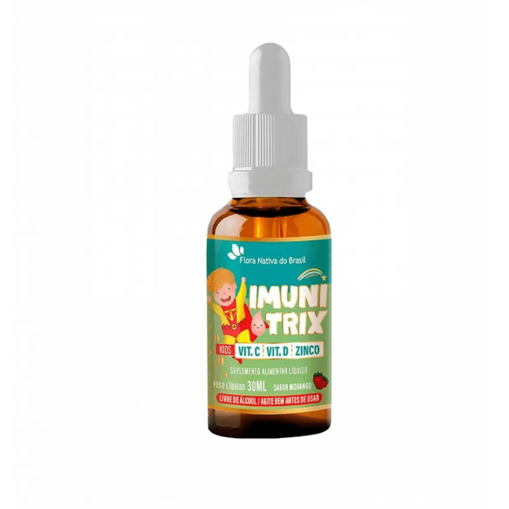 Imunitrix- Vitamina C Vitamina D Zinco 30ml Morango
