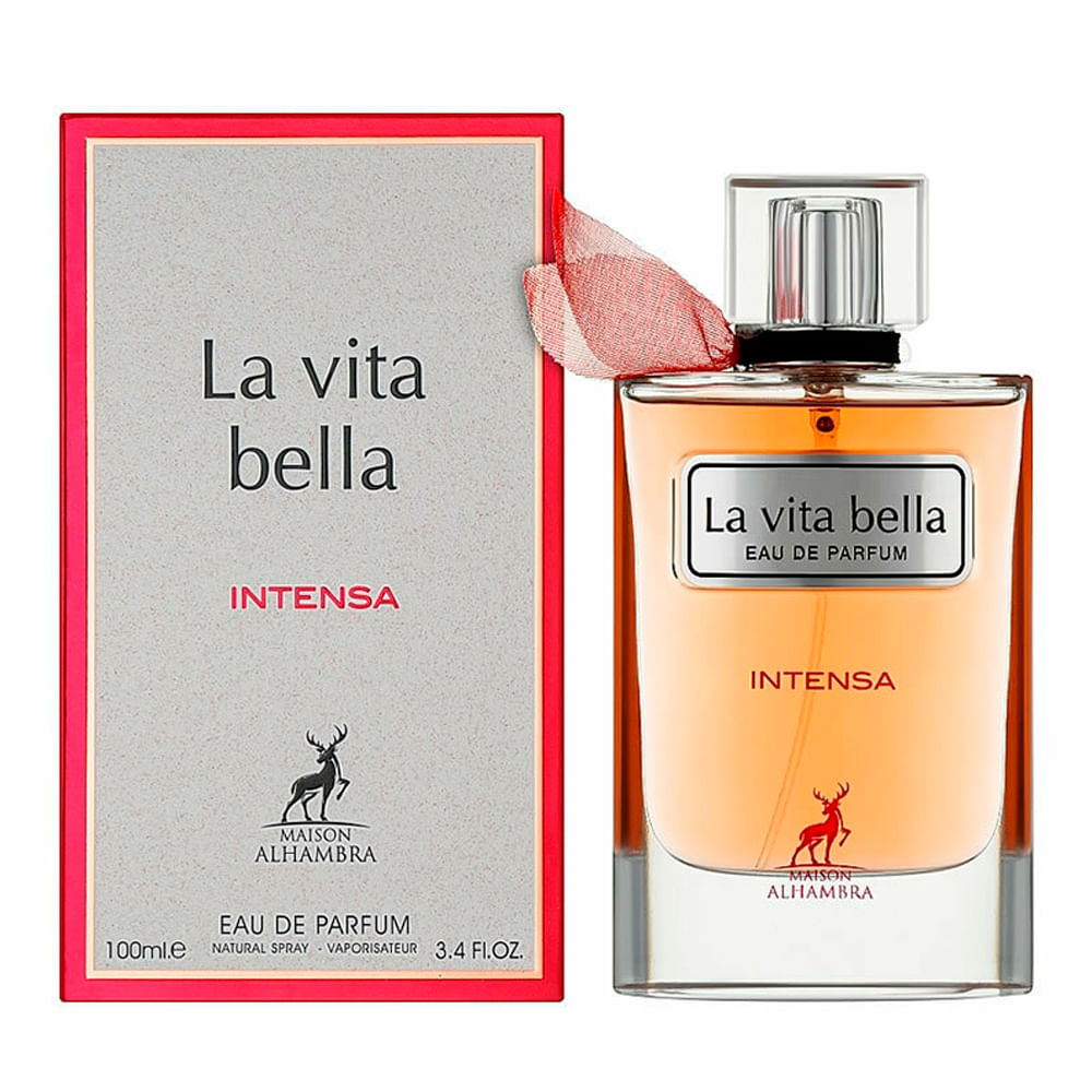 Perfume La Vita Bella Intensa Maison Alhambra EDP Feminino 100ml