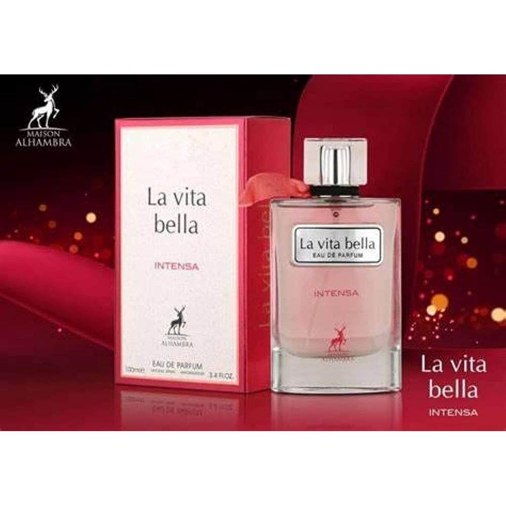 Perfume La Vita Bella Intensa Maison Alhambra EDP Feminino 100ml