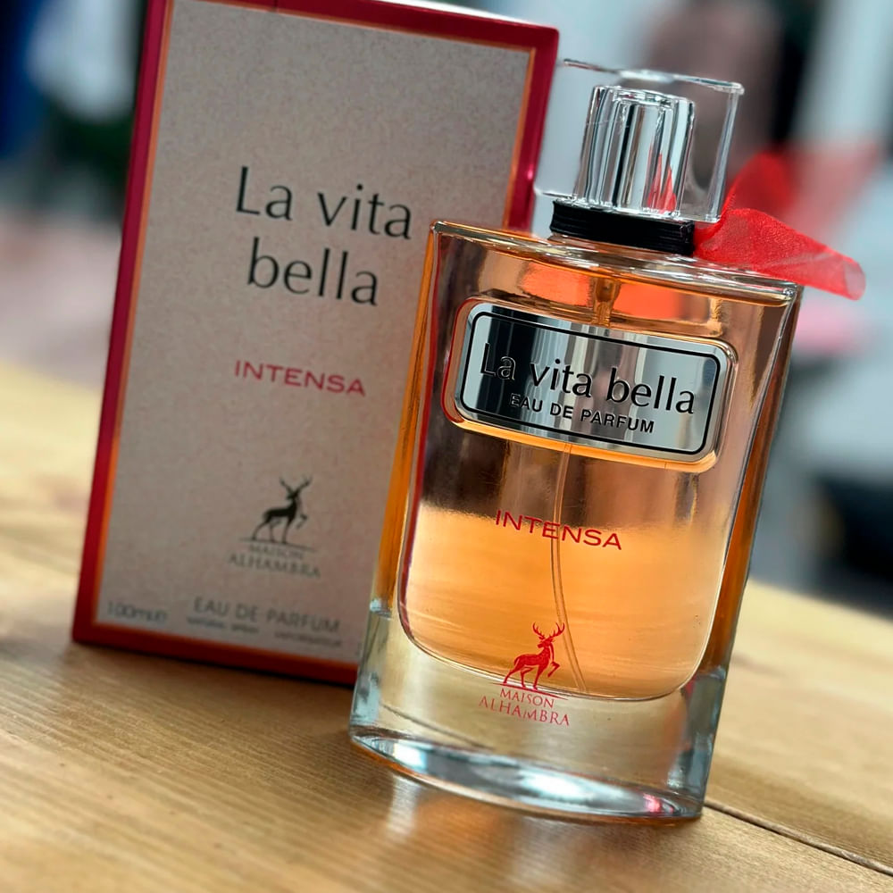 Perfume La Vita Bella Intensa Maison Alhambra EDP Feminino 100ml