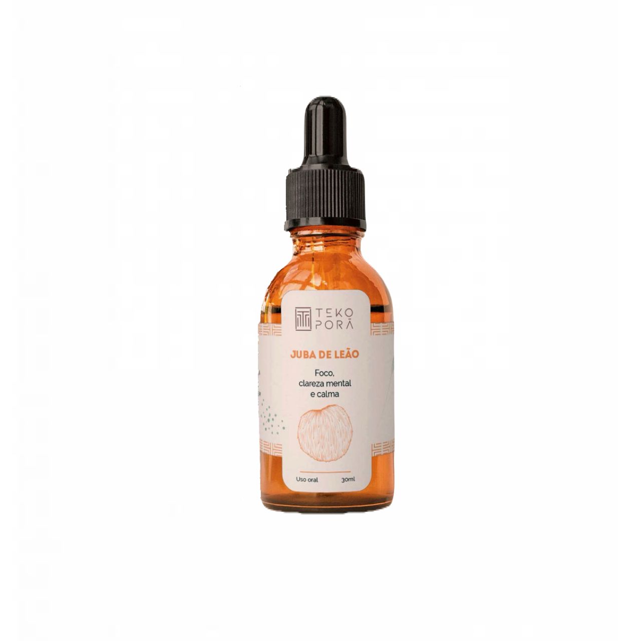 Extrato Juba De Leão- Hericium Erinaceus- Lions Mane- 30ML Sem Sabor