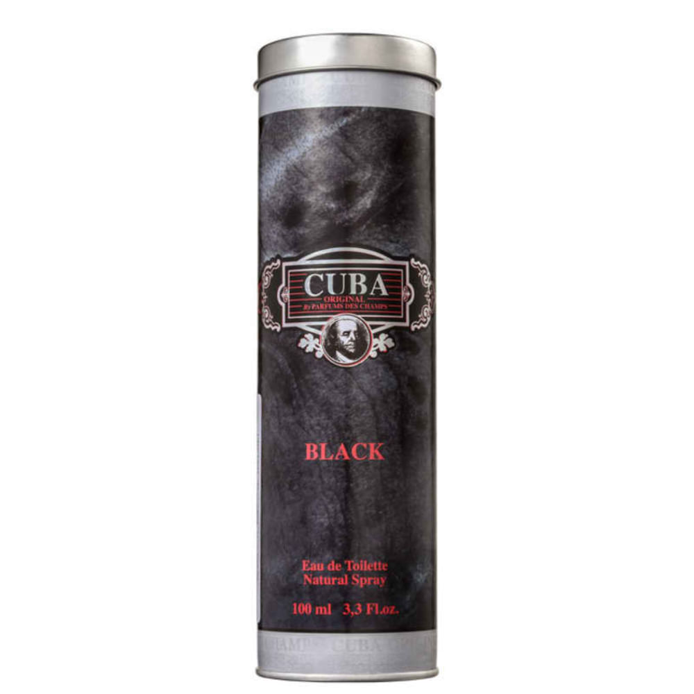 Cuba Black for Men Eau de Toilette Perfume Masculino Perfume Masculino Cuba Black for Men Eau de Toilette