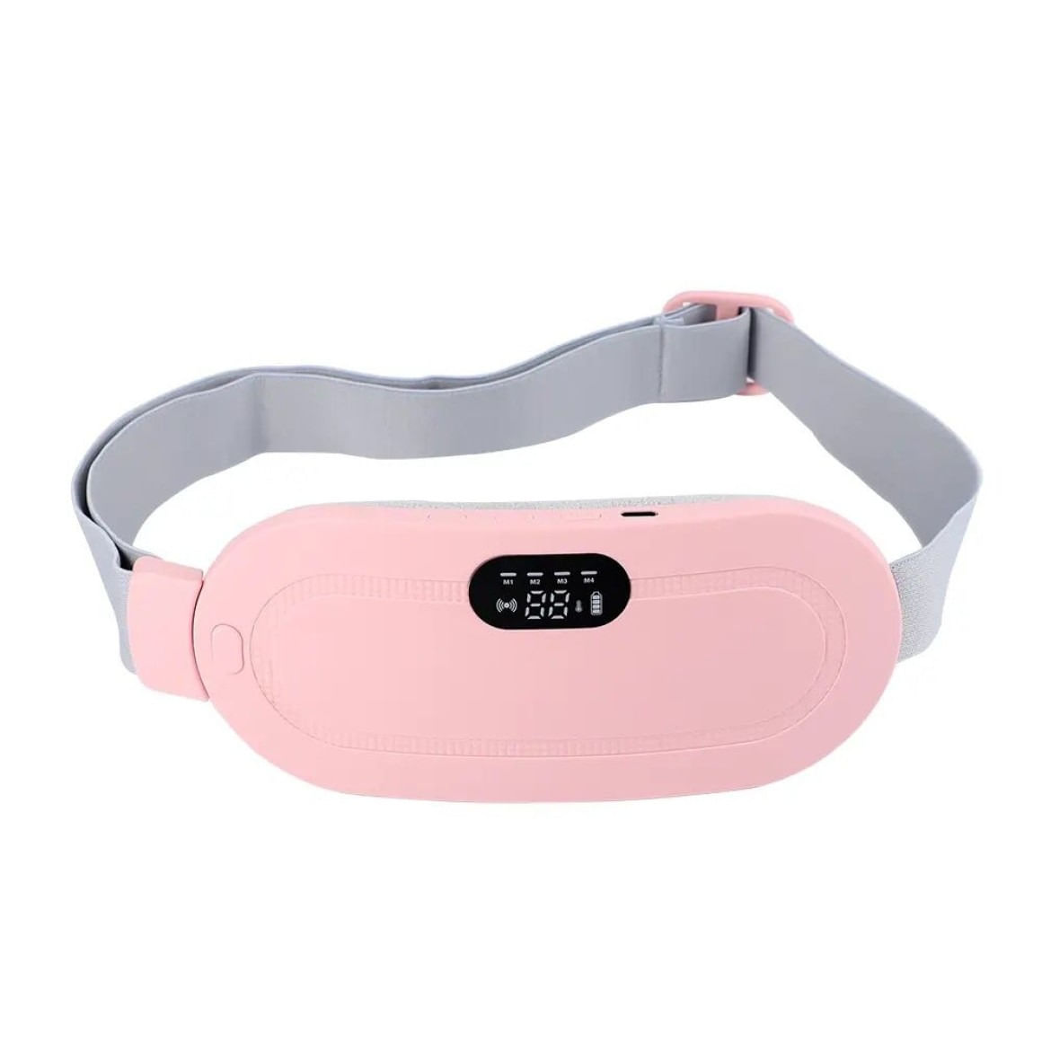 Massageador Eletrico Cinta Para Alíviar Dor Cólica Menstrual Carregamento Usb