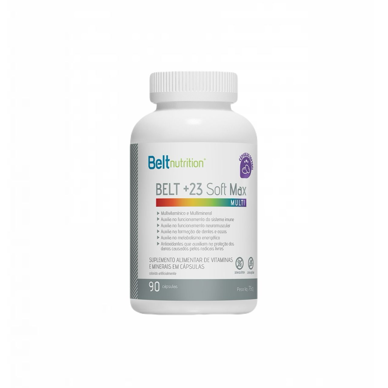 Belt +23 Soft Max - 90 Cápsulas - Belt Nutrition