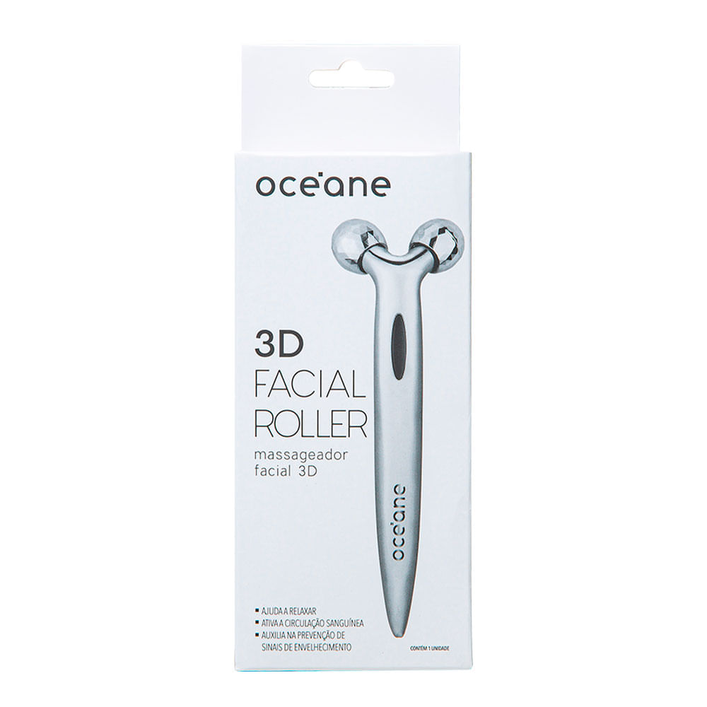 Massageador Facial Océane 3D Facial Roller 1 Un