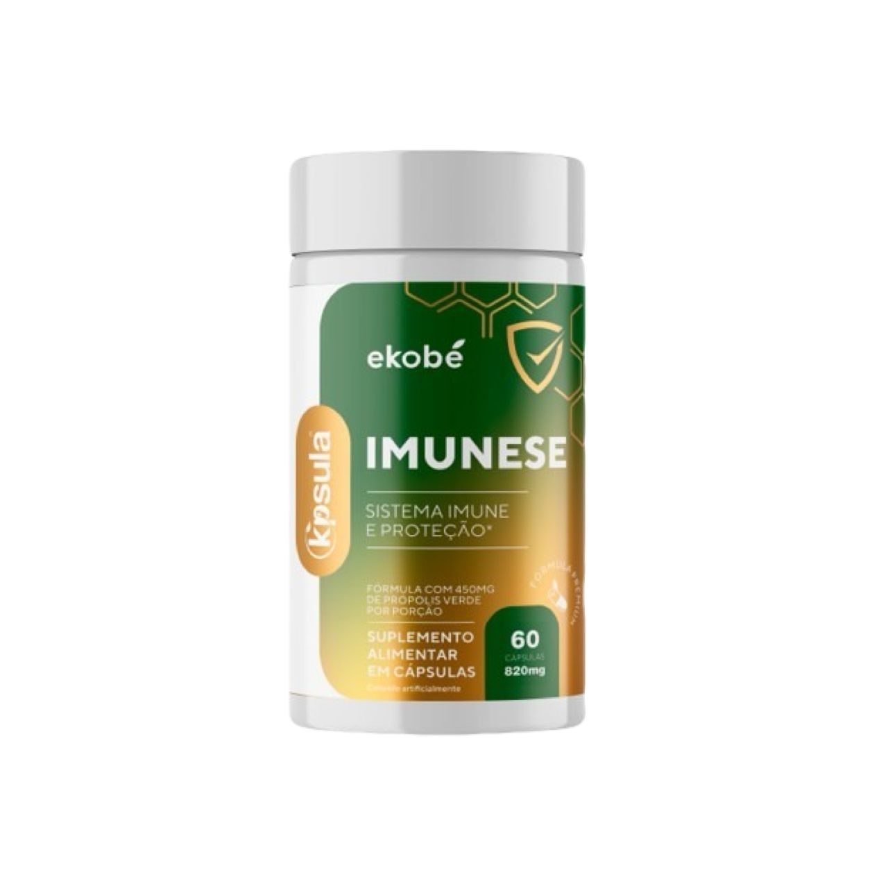 3x K'psula Imunese- Vit. C- Vit. D- Vit. E- Selênio e Zinco