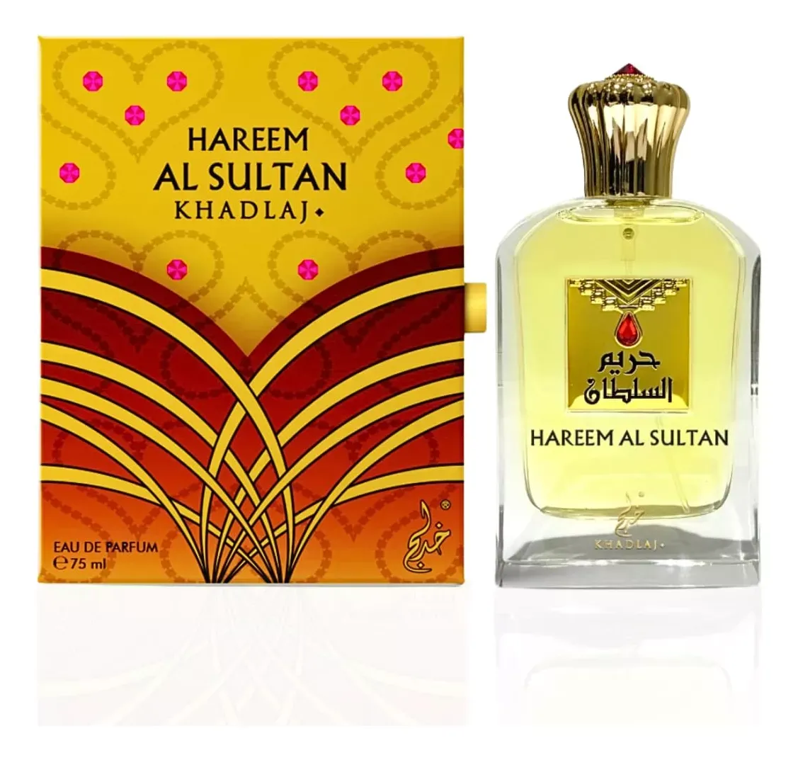Perfume Árabe Hareem Al Sultan Gold Eau De Parfum Feminino Khadlaj 75ml