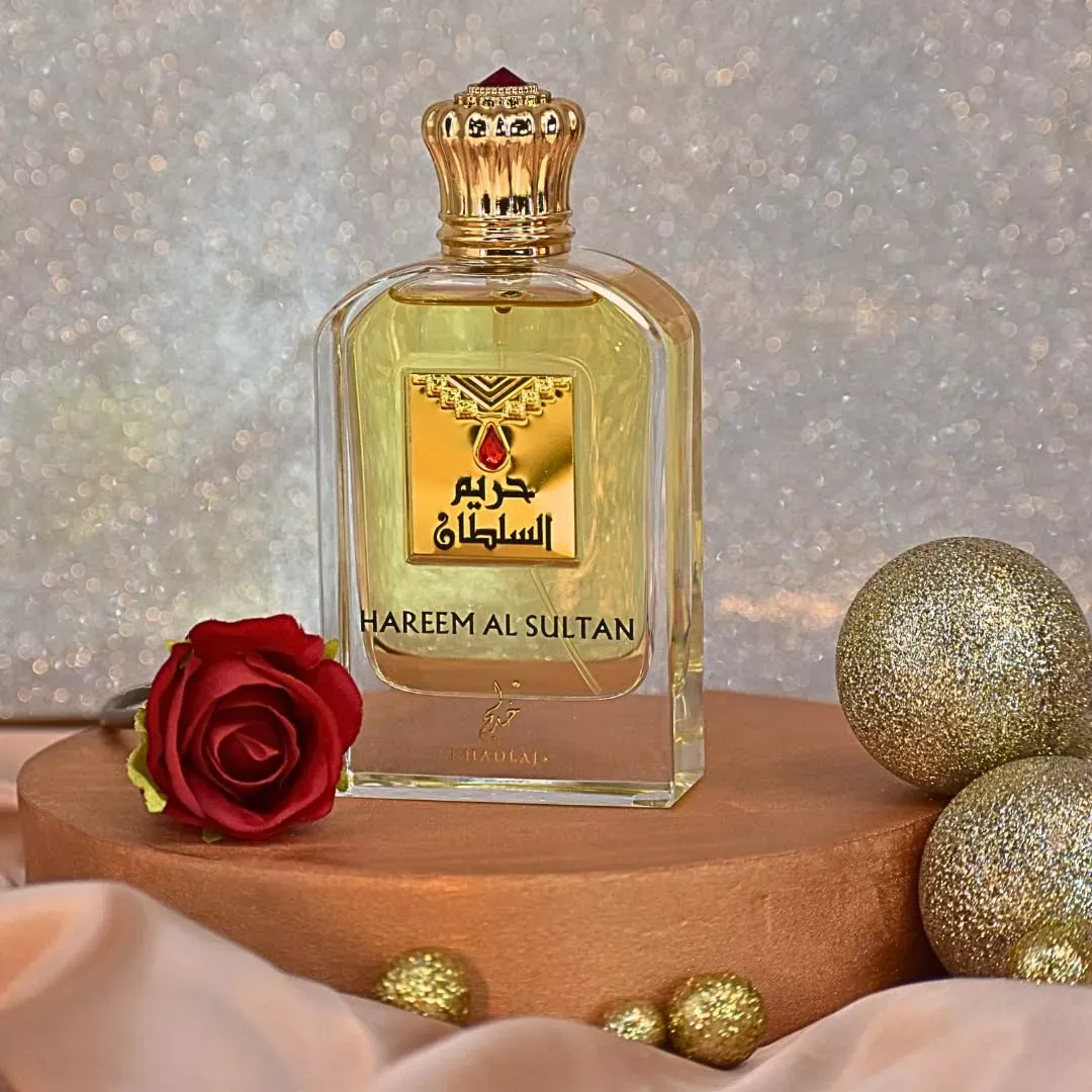 Perfume Árabe Hareem Al Sultan Gold Eau De Parfum Feminino Khadlaj 75ml