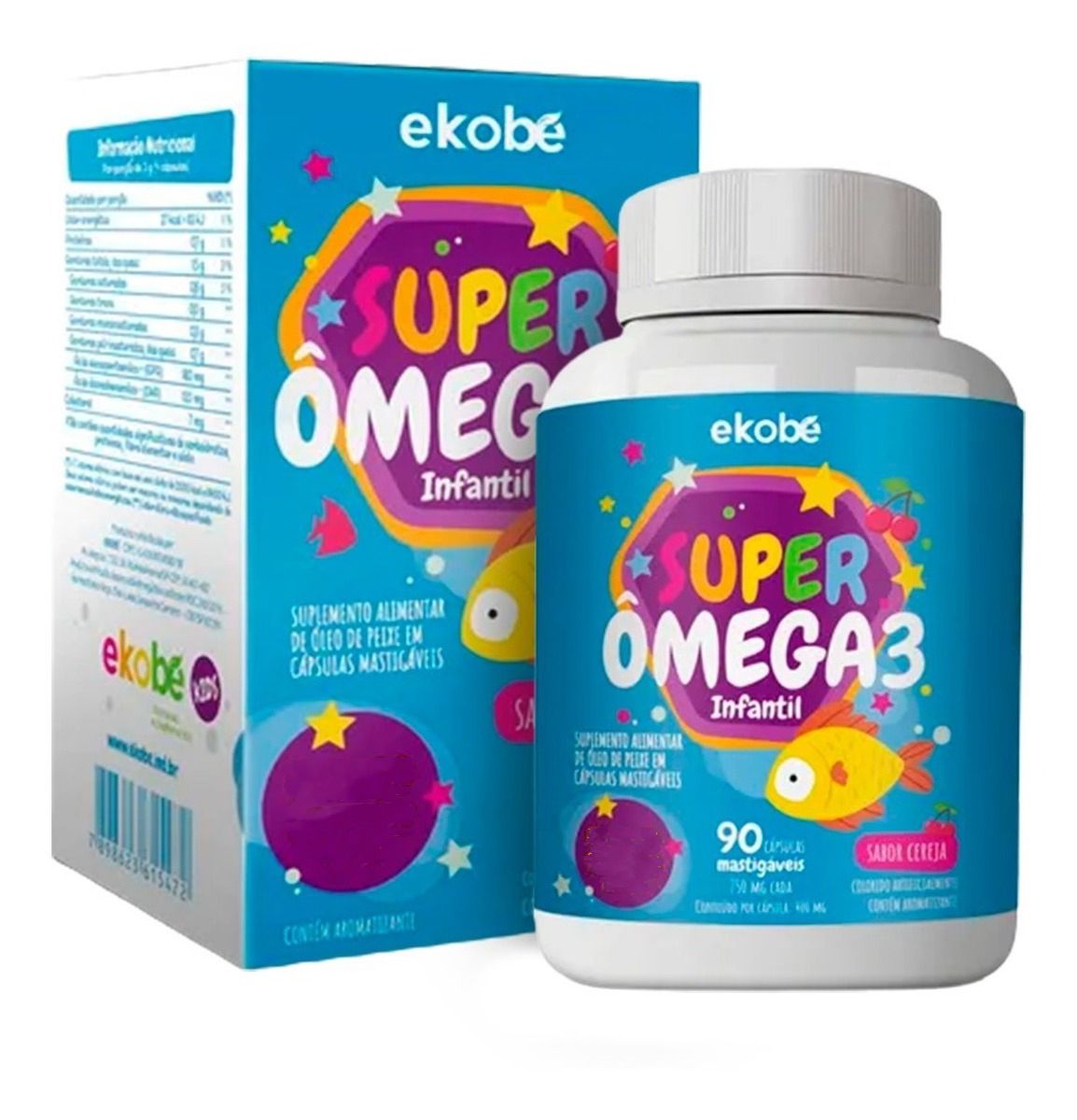 Focus Kids + Super Ômega 3 Infantil- Ekobé Kids
