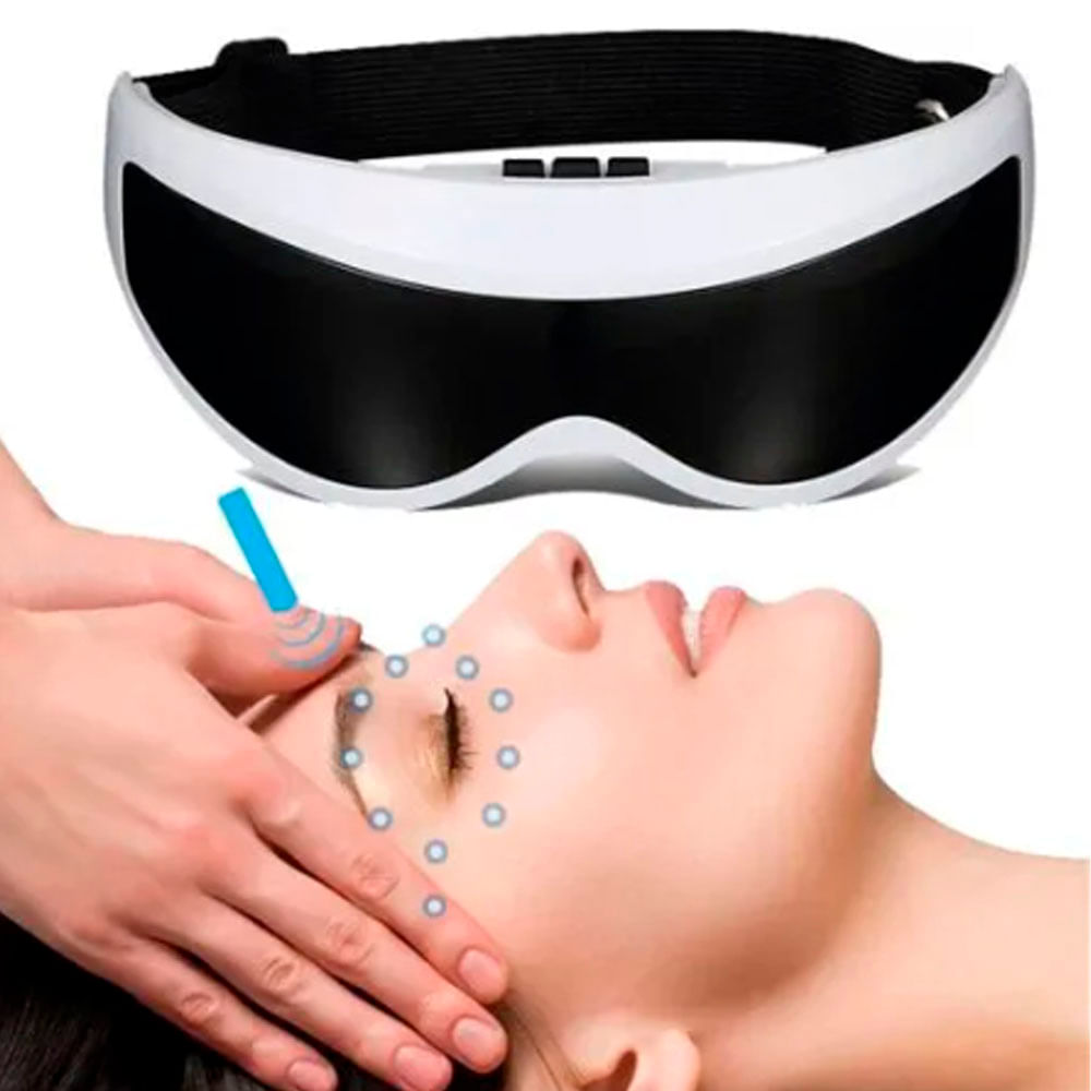 MASSAGEADOR DE OLHOS TERAPIA MAGNÉTICA VIBRAÇÃO