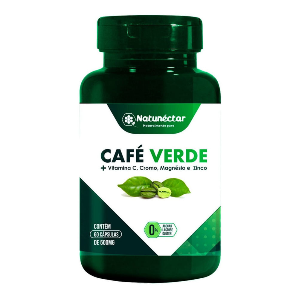 Extrato Café Verde 60 Caps. 500mg