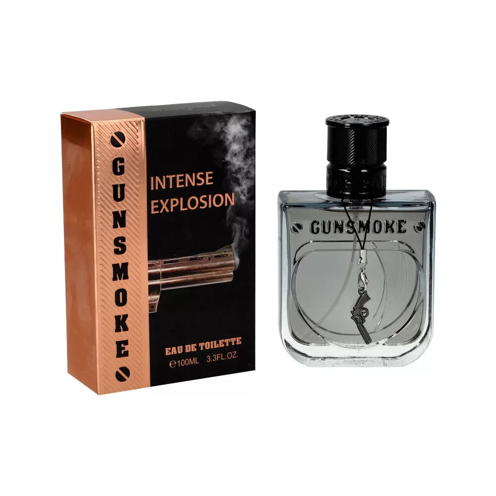 Perfume Masculino Gunsmoke Intense Explosion Linn Young Eau De Toilette 100ml