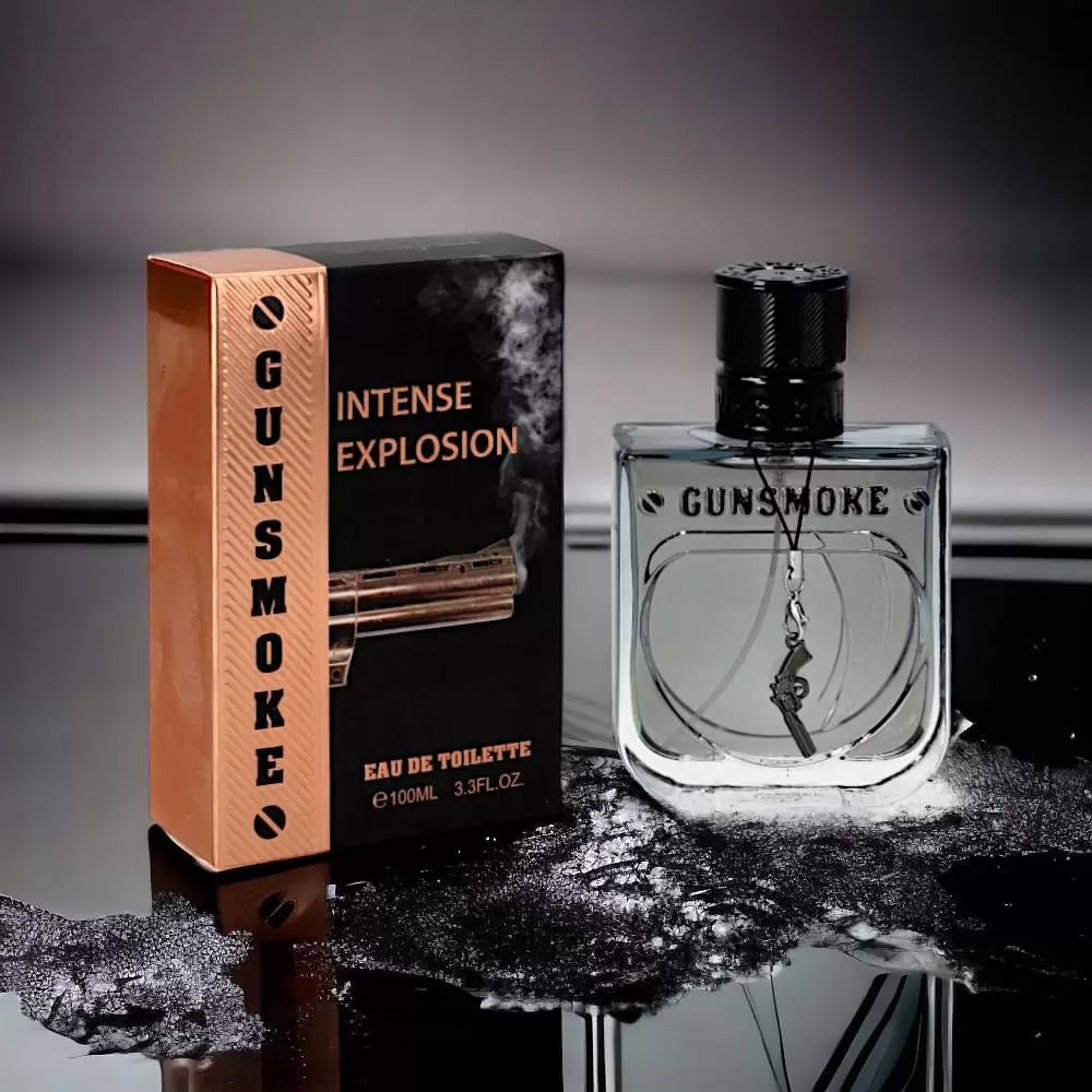 Perfume Masculino Gunsmoke Intense Explosion Linn Young Eau De Toilette 100ml