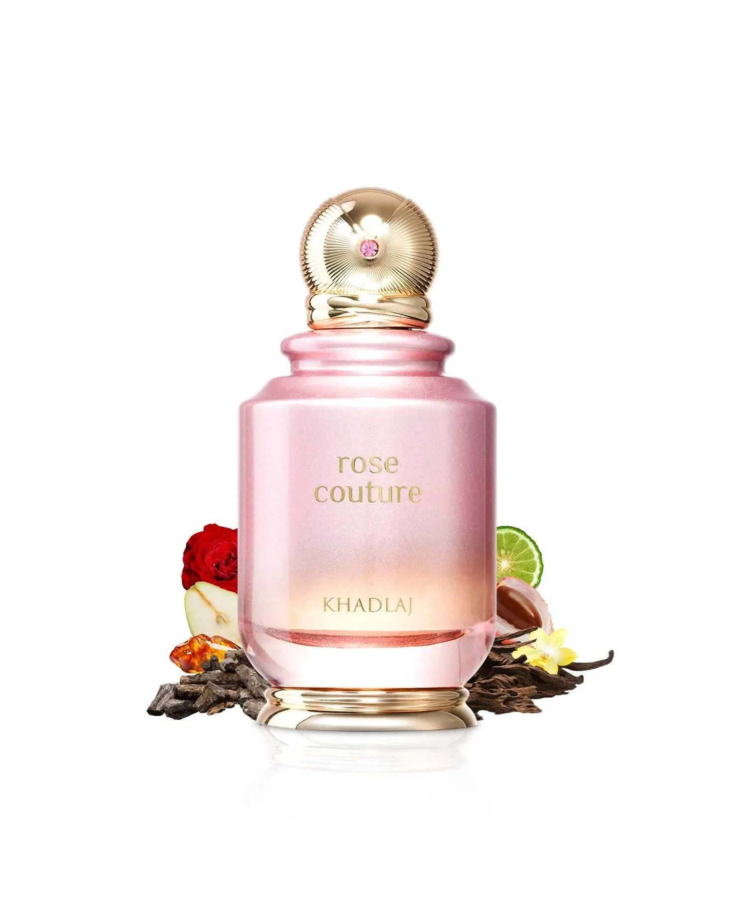 Perfume Árabe Rose Couture Eau De Parfum Feminino Khadlaj 100ml
