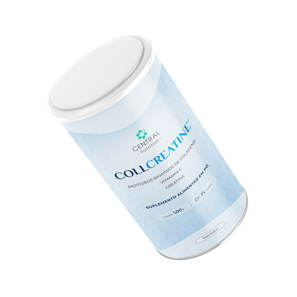 2x Collcreatine - 500g - Central Nutrition - Sem Sabor Sem Sabor