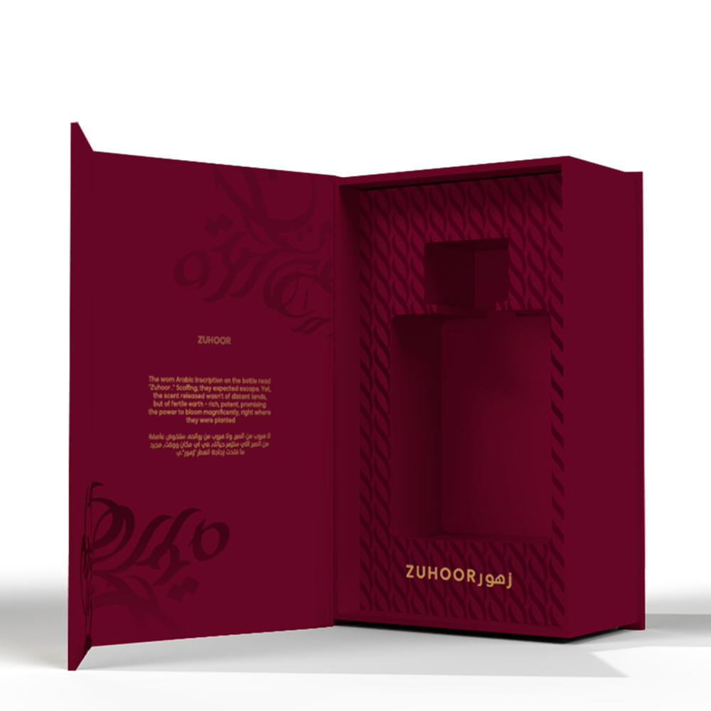 Perfume Árabe Feminino Energy Zuhoor Eau De Parfum Mawwal 100ml