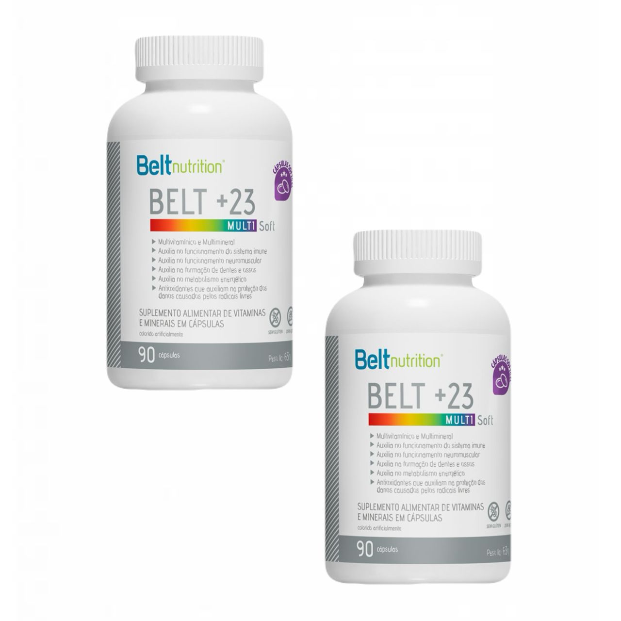 2x Belt +23 Soft Multivitamínico E Multimineral