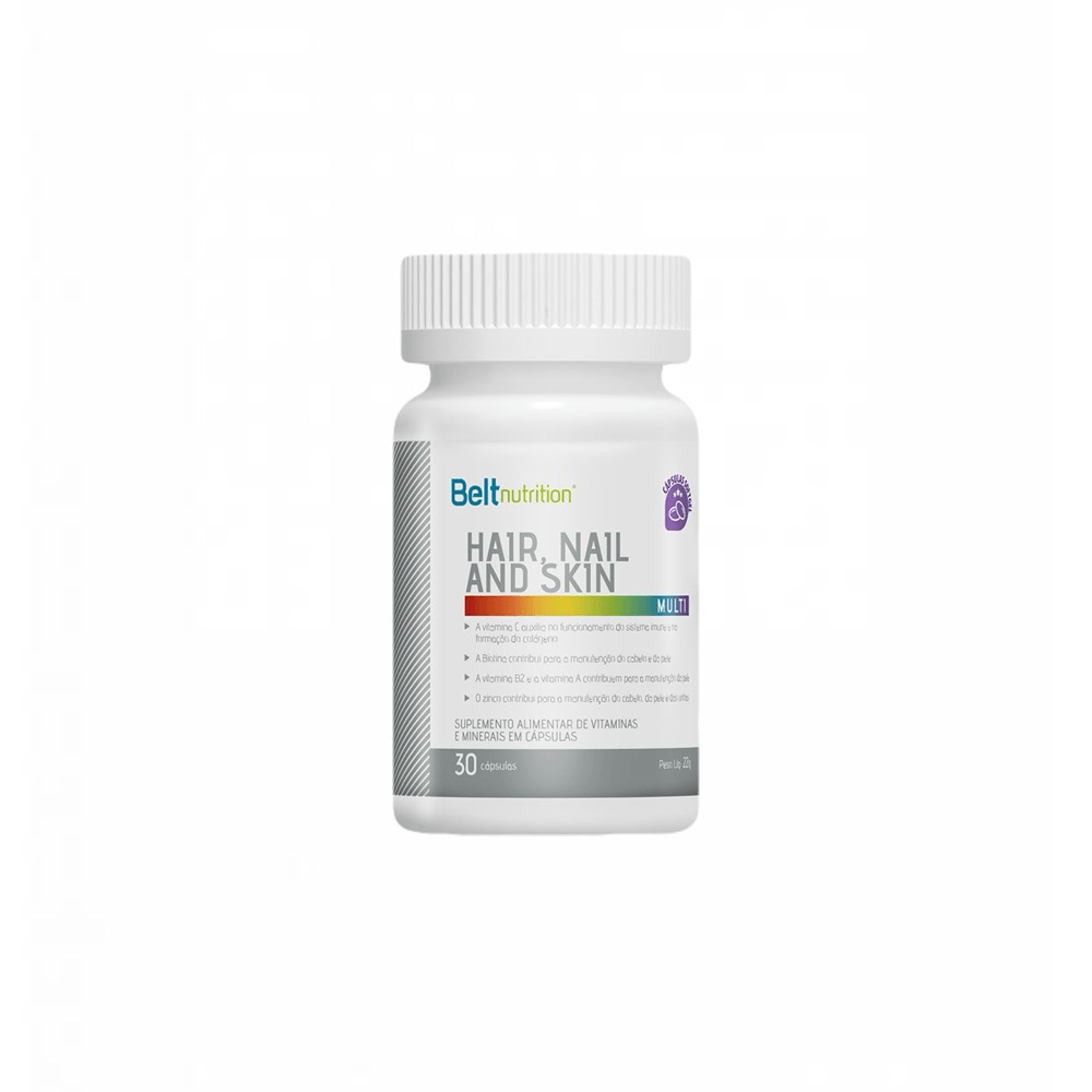 Belt Hair Nail And Skin Plus 30 Cápsulas Gelatinosas